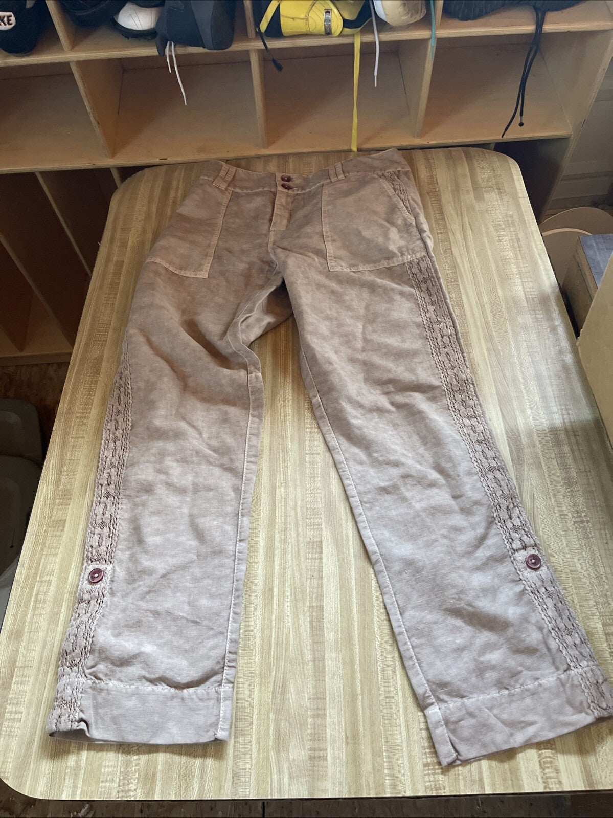 Sundance Linen Blend Pants 14