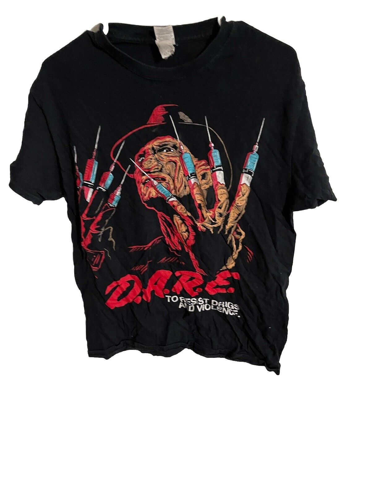 Dare Freddy Kruger T Shirt Medium 