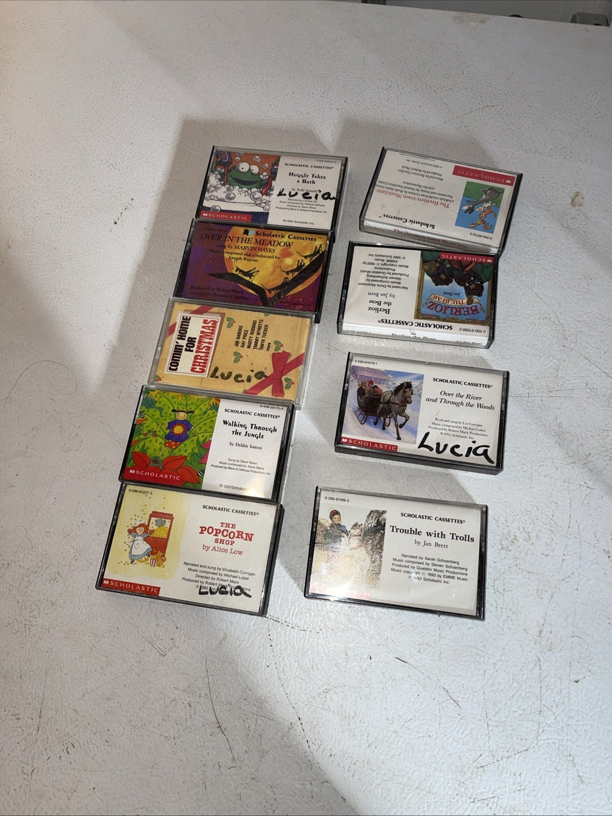Huge Scholastic Cassette Lot