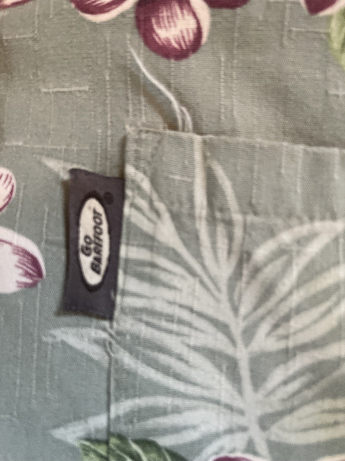 Go Barefoot Hawaiian Shirt Medium