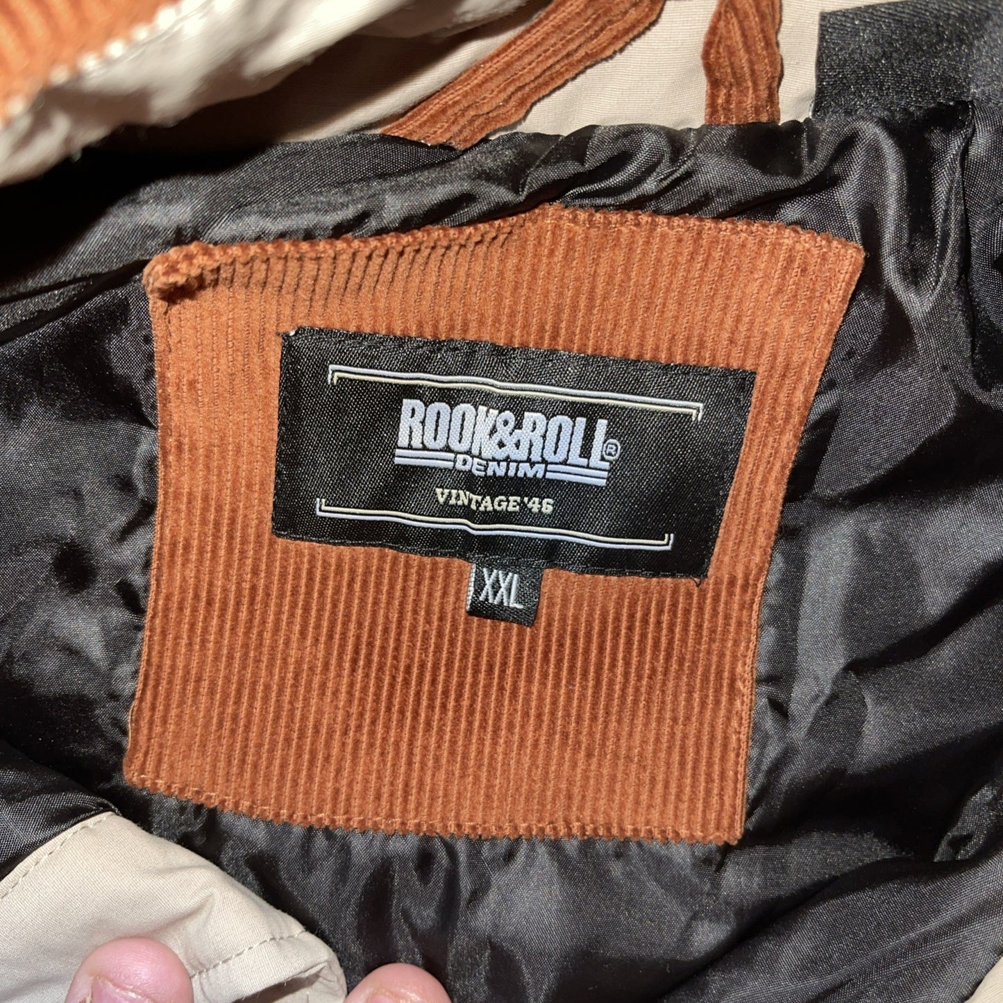 Rock & Roll Denim Vest XXL 