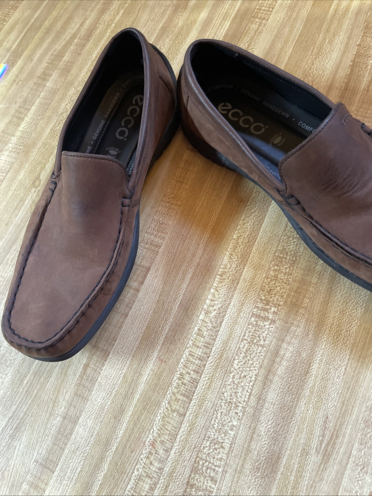 Ecco Leather Driving Shoes 42