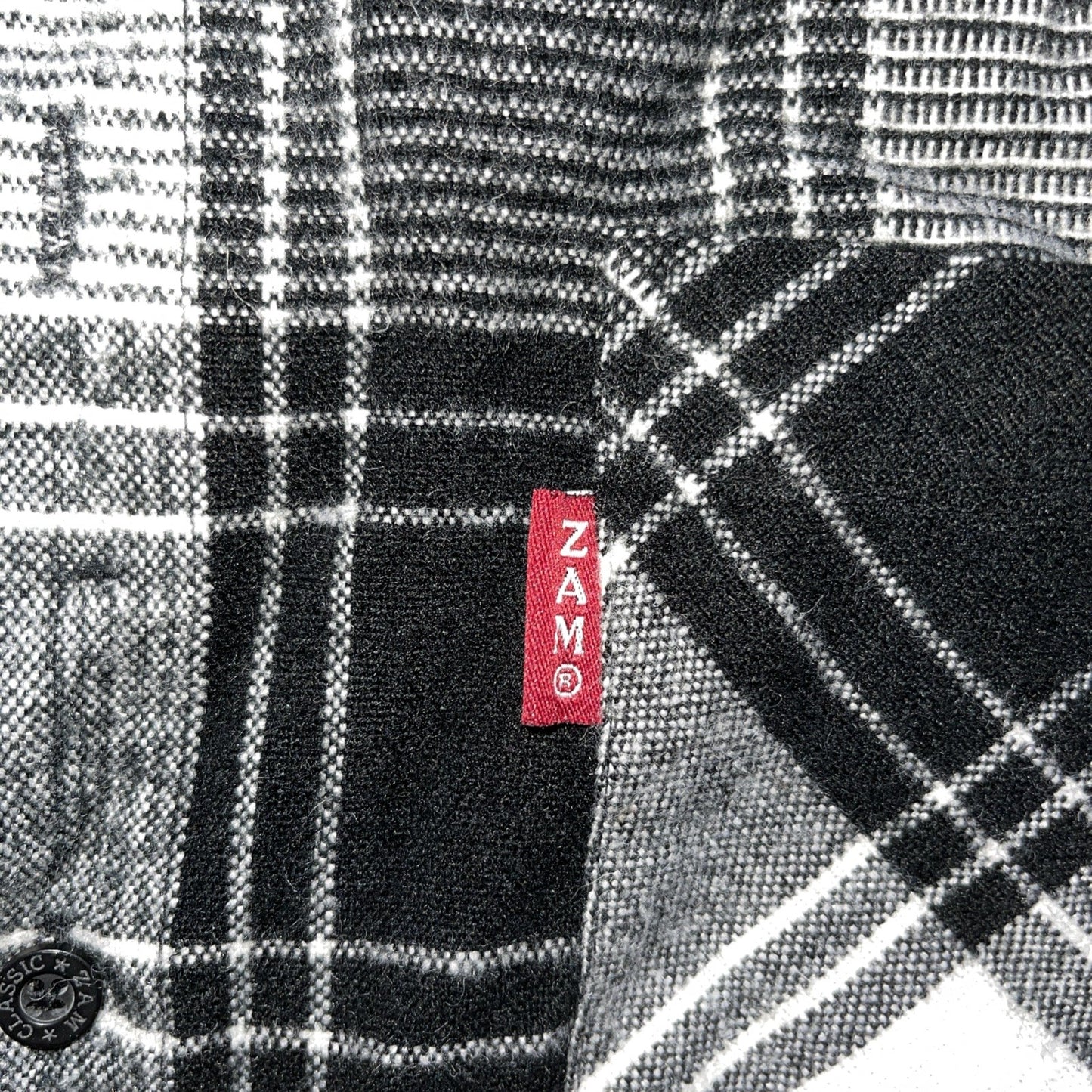 Vintage Zam Classic Button Up Large 