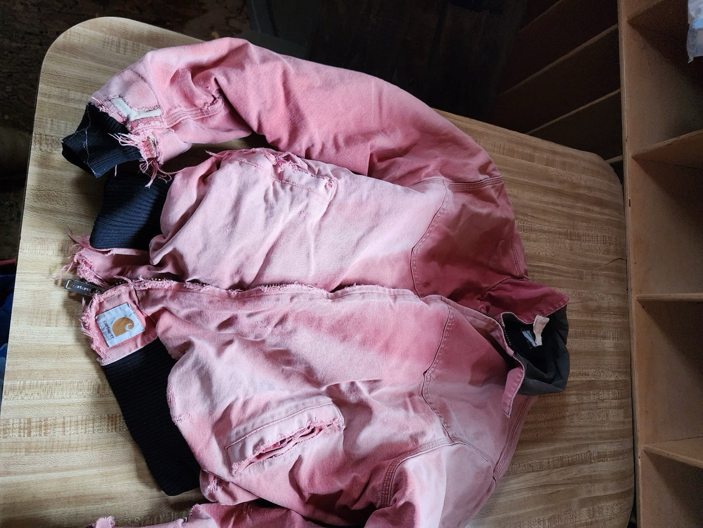 Vintage Distressed Carhartt Jacket XXL 