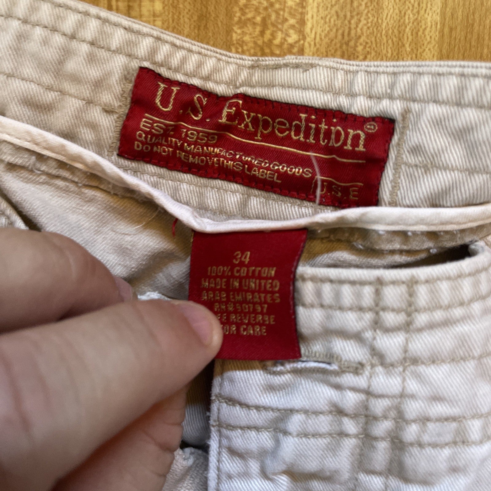 US Expedition Paratrooper Style Cargo Shorts 34