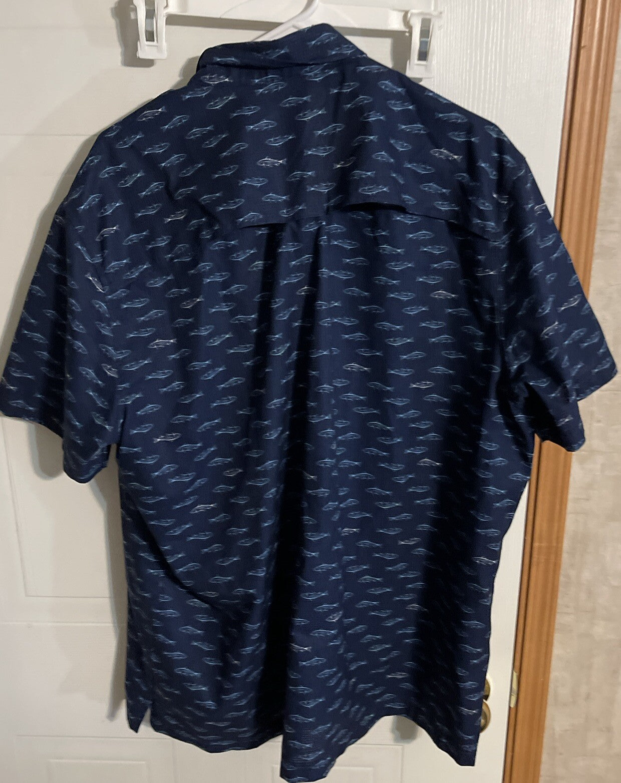Croft & Barrow Quick Dry All Over Print Shirt XL