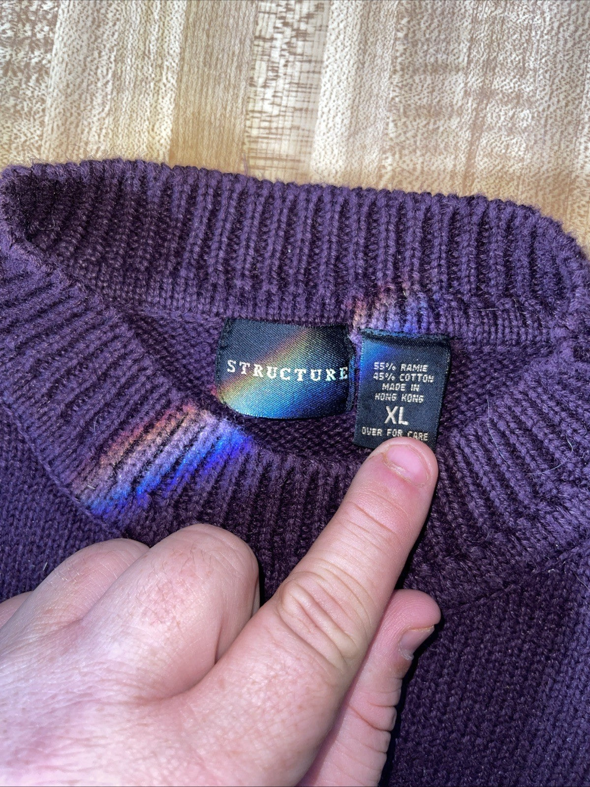 Structure Sweater XL