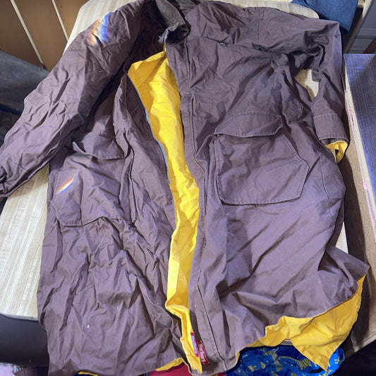 Vintage Marlboro Chore Coat Rain Coat 2XL