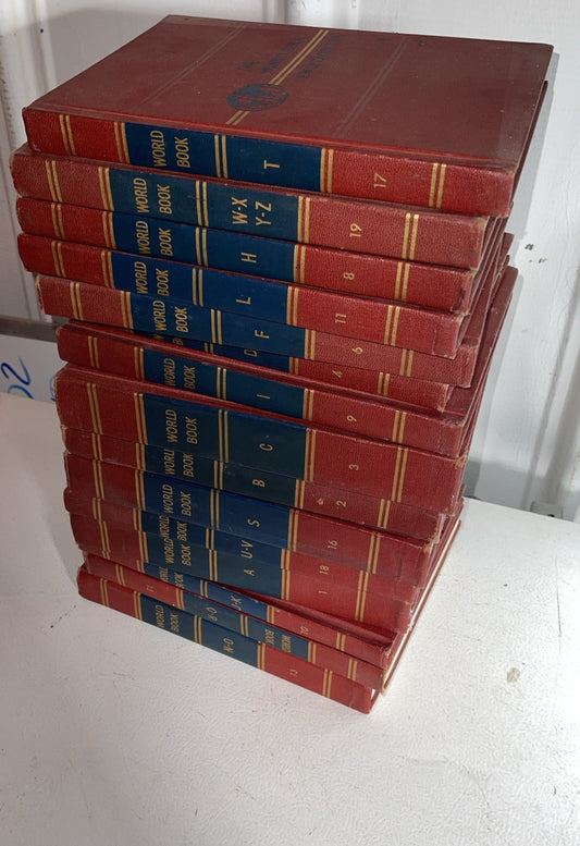 The World Book Encyclopedia Lot