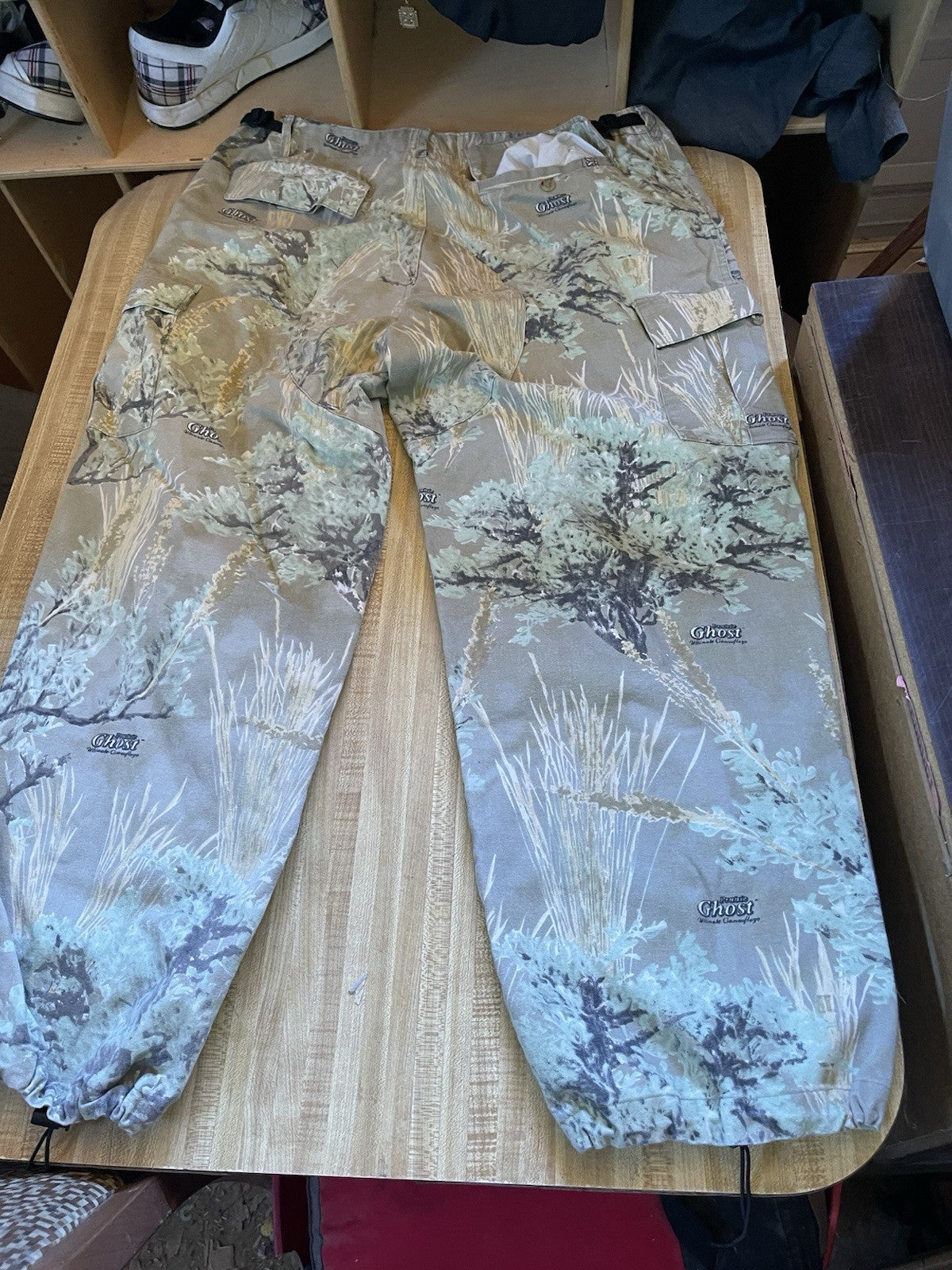 Ghost Camo Cargo Pants XL