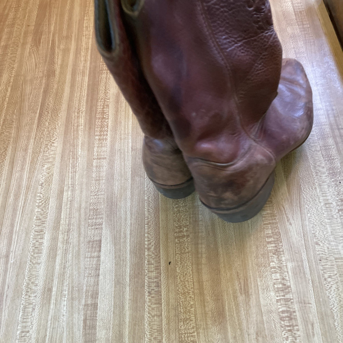 Jack Daniels Boots Old NO. 7  Leather Brown Western Cowboy Boots Men's Size 10