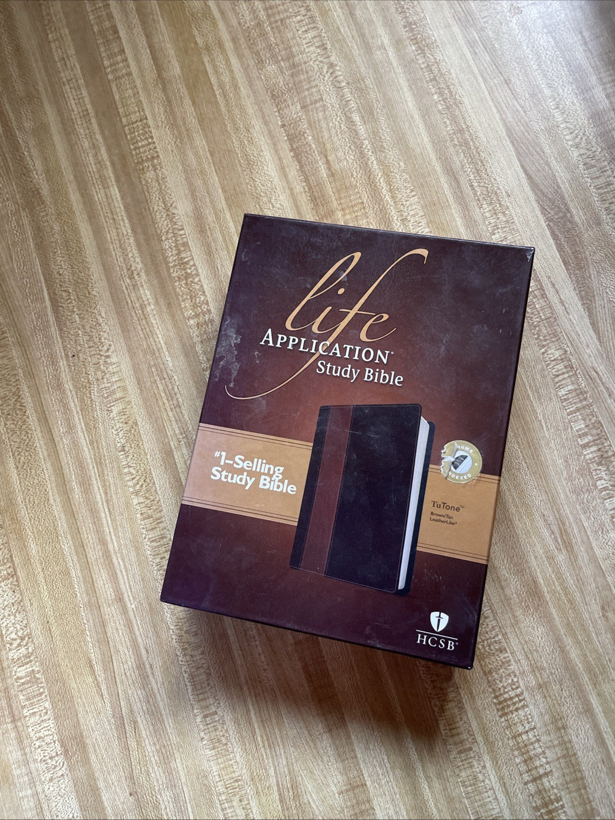 Life Application Study Bible by Broadman Holman (2014, Imitation Leather)