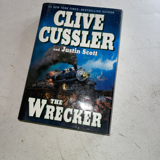 Wrecker by Justin Scott and Clive Cussler (2009, Hardcover)