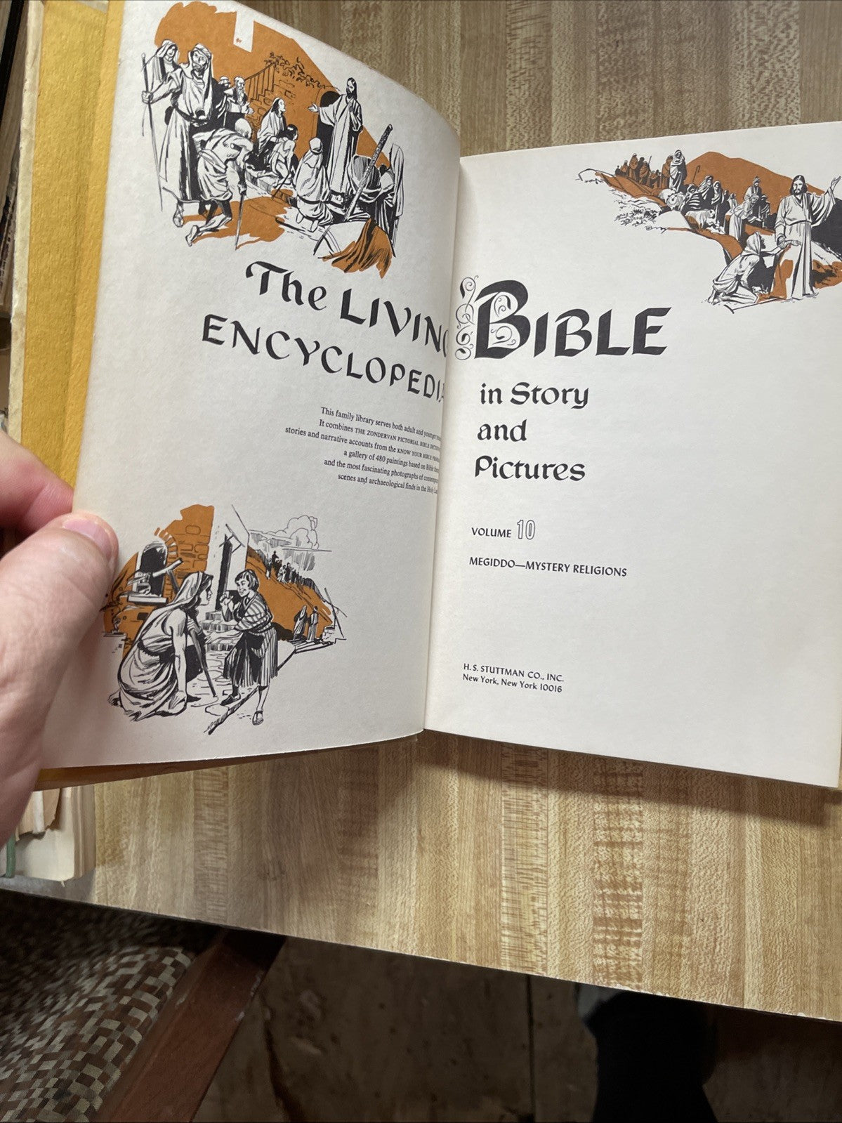The Living Bible Encyclopedia In Story And Pictures Vol 10