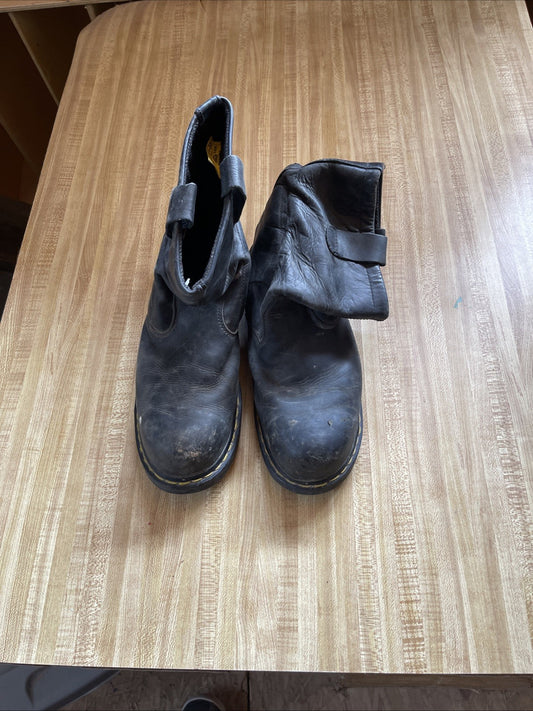 dr martens steel toe Slip On Work boots 12