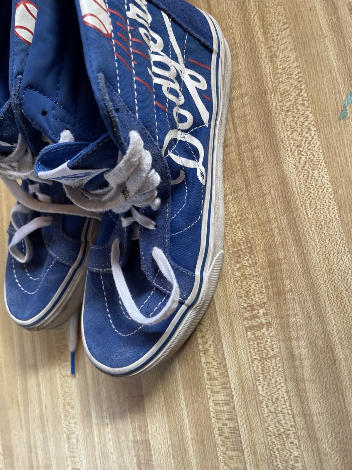 LA Dodgers Vans Men’s 7.5 Women’s 9