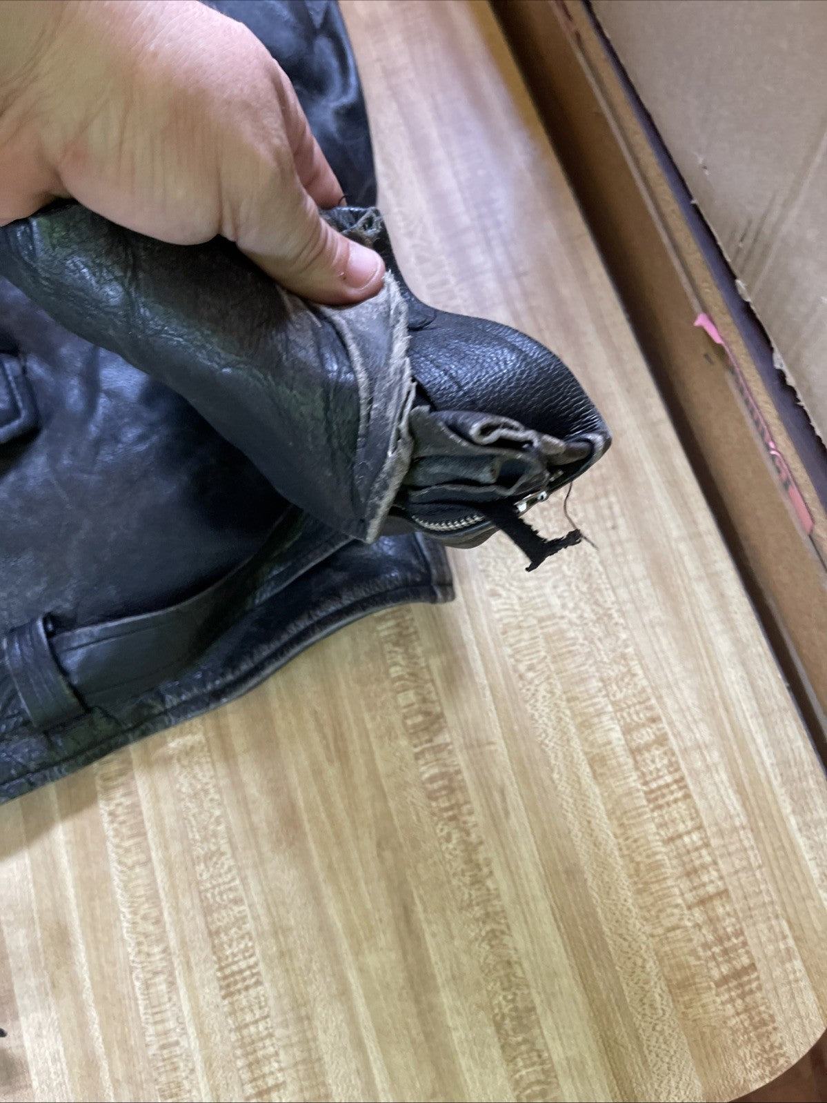 Vintage Paramount Leather Motorcycle Jacket 