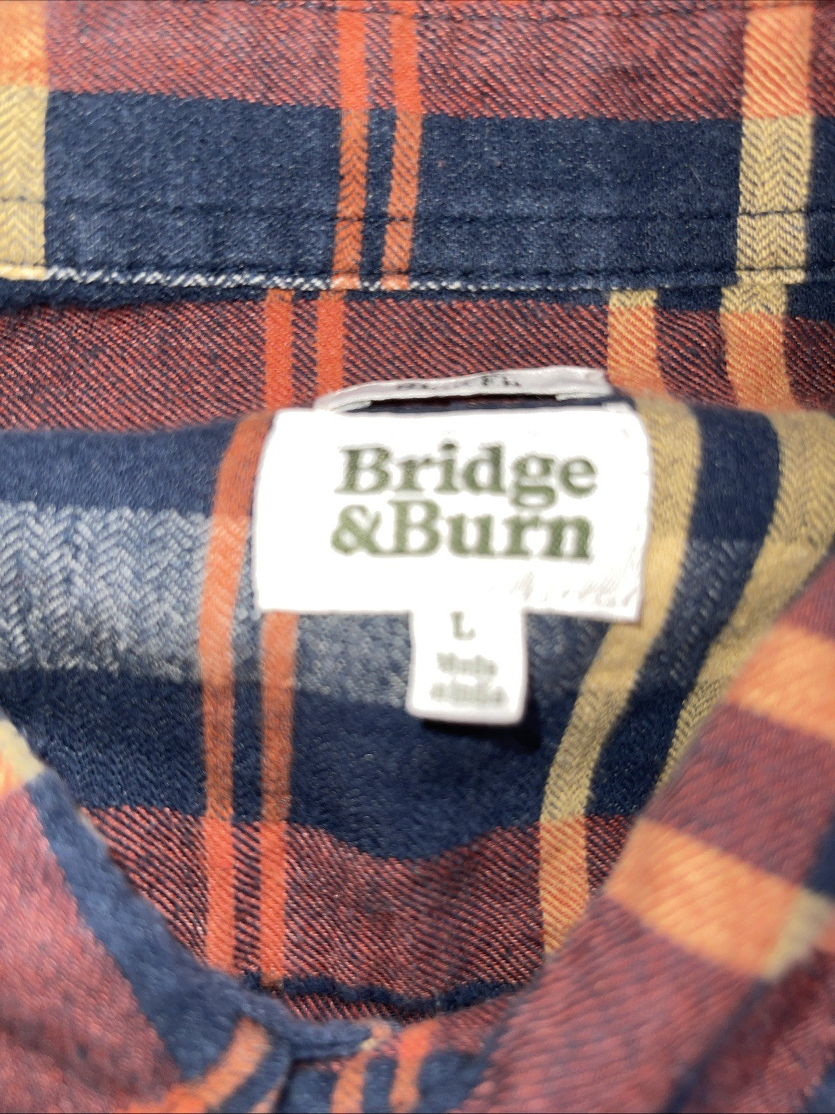 Bridge & Burn Button Up Large