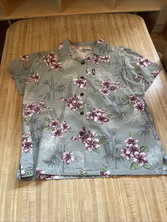 Go Barefoot Hawaiian Shirt Medium