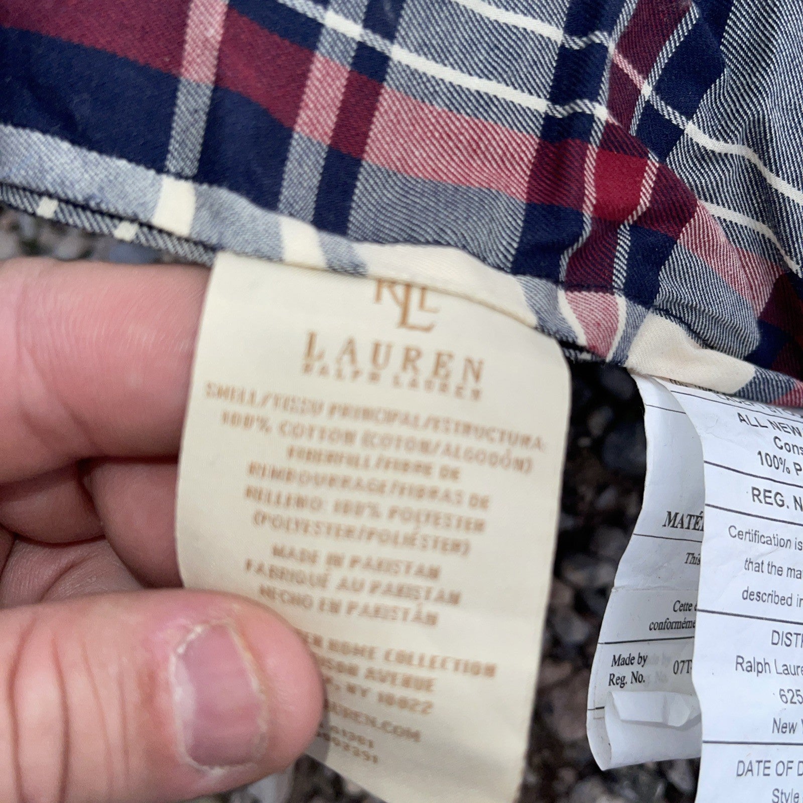 Ralph Lauren RRL LRL Bedspread Blanket 66x86