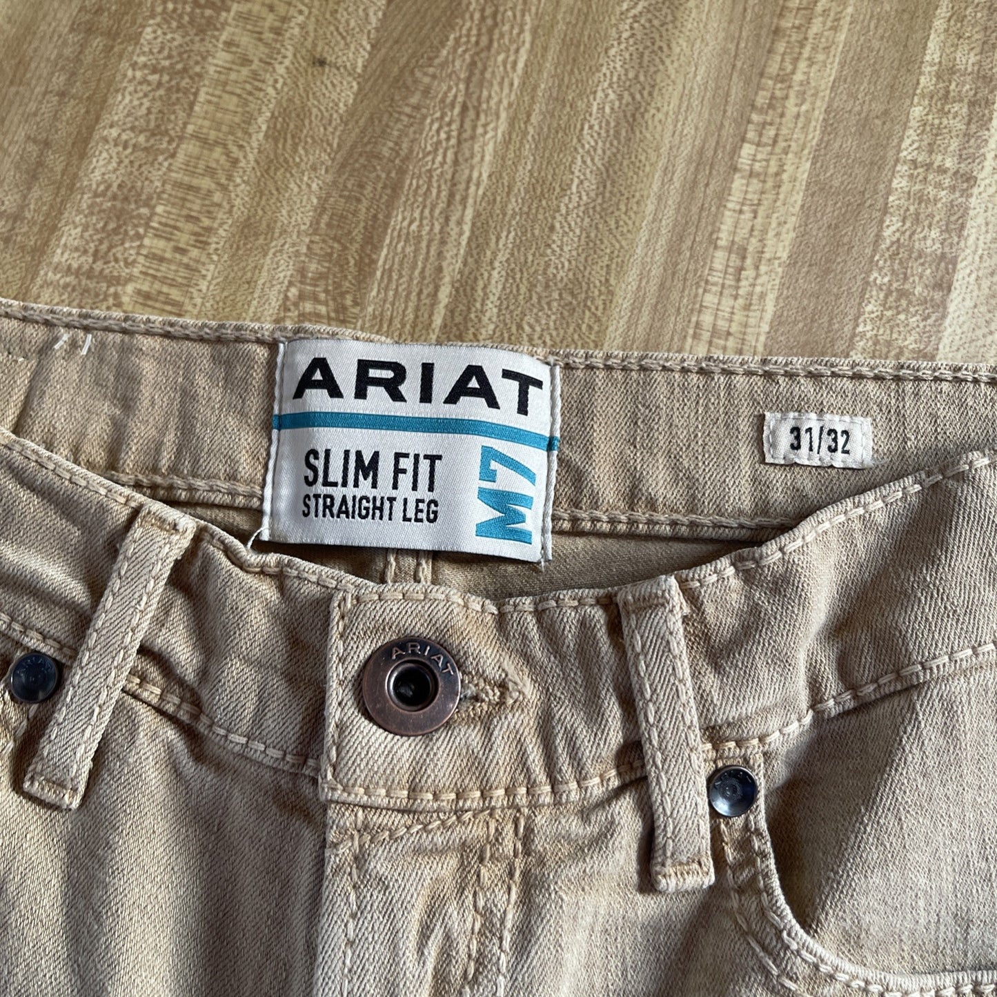 ariat m7 slim fit straight leg 31x32 NWT 