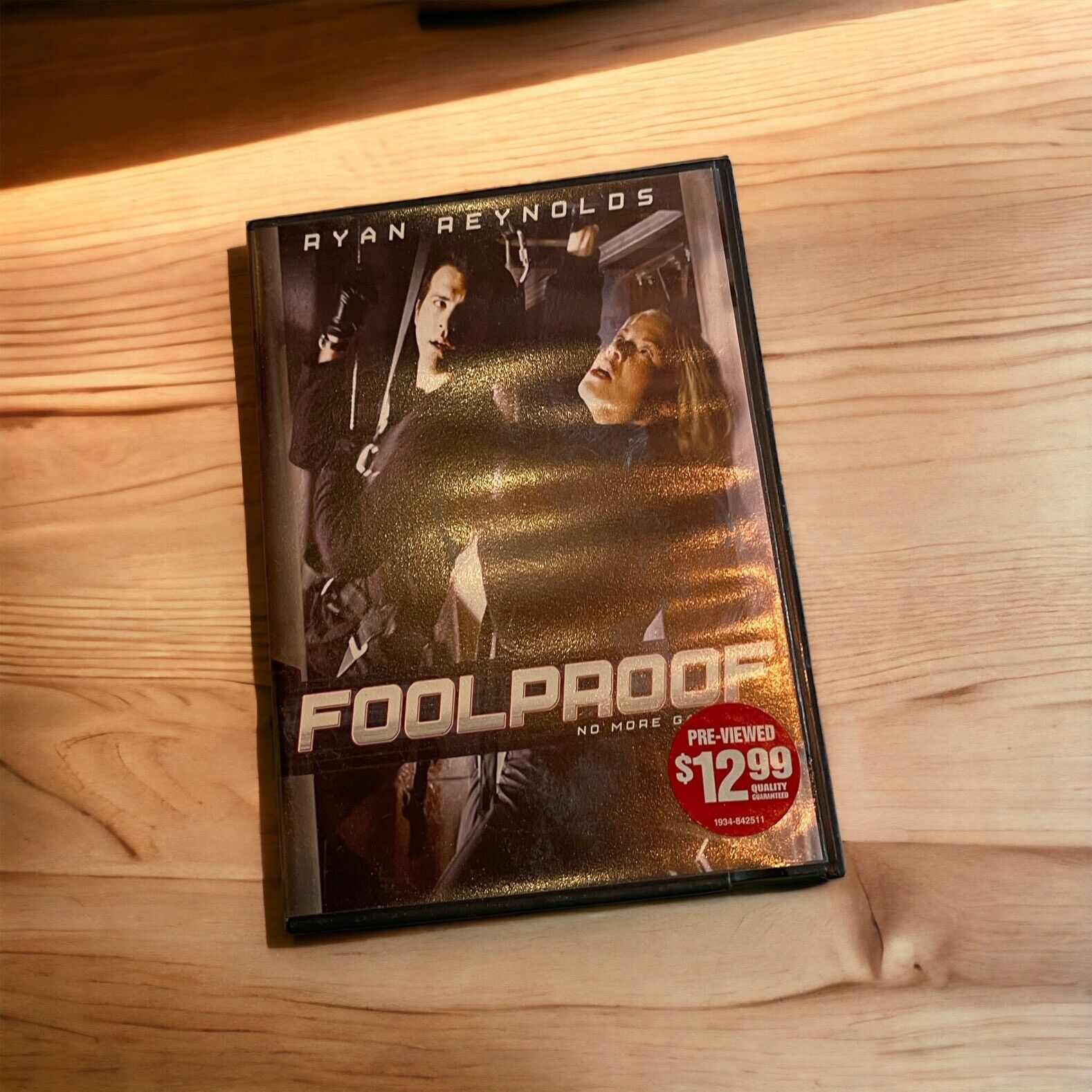 Fool Proof Dvd In Blockbuster Case 