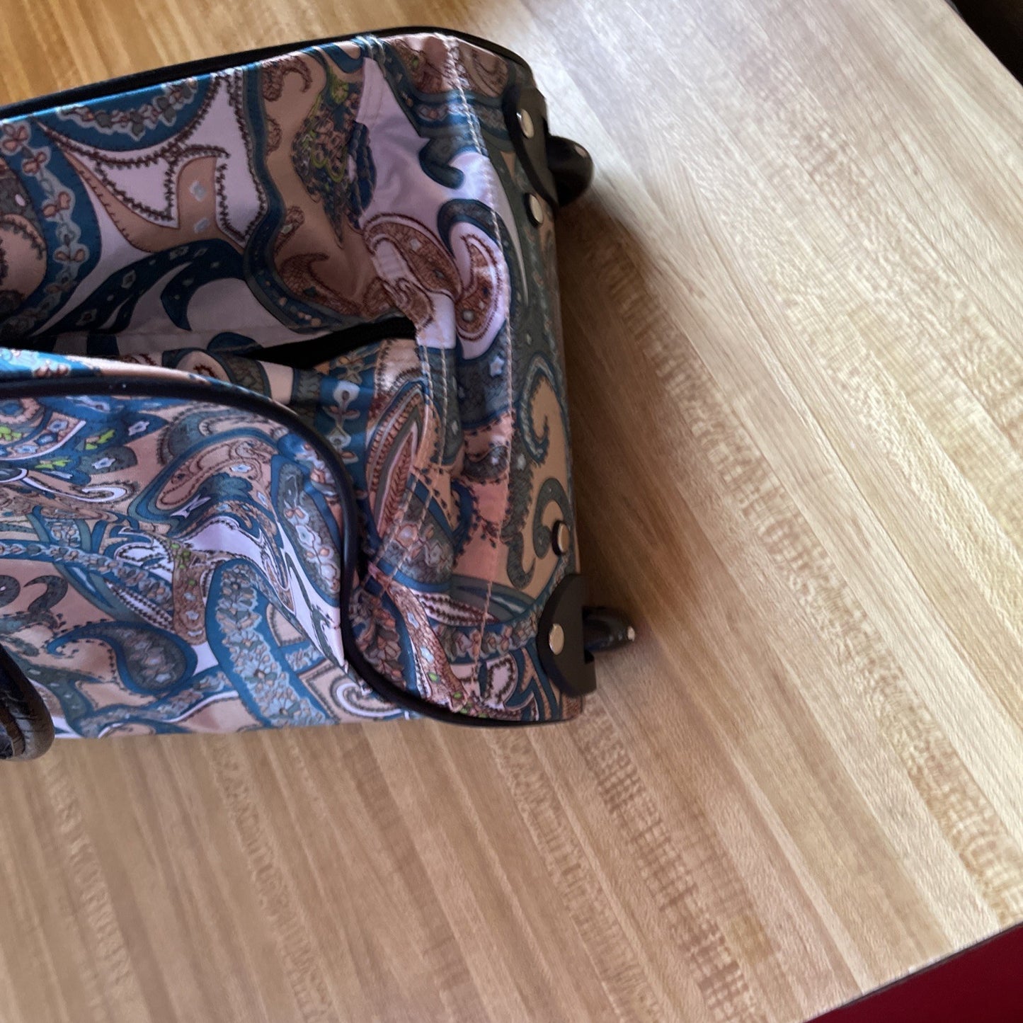 Kathy Van Zealand Rolling Duffle Bag 