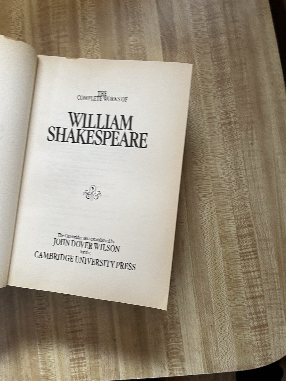 The Complete Works Of William Shakespeare 