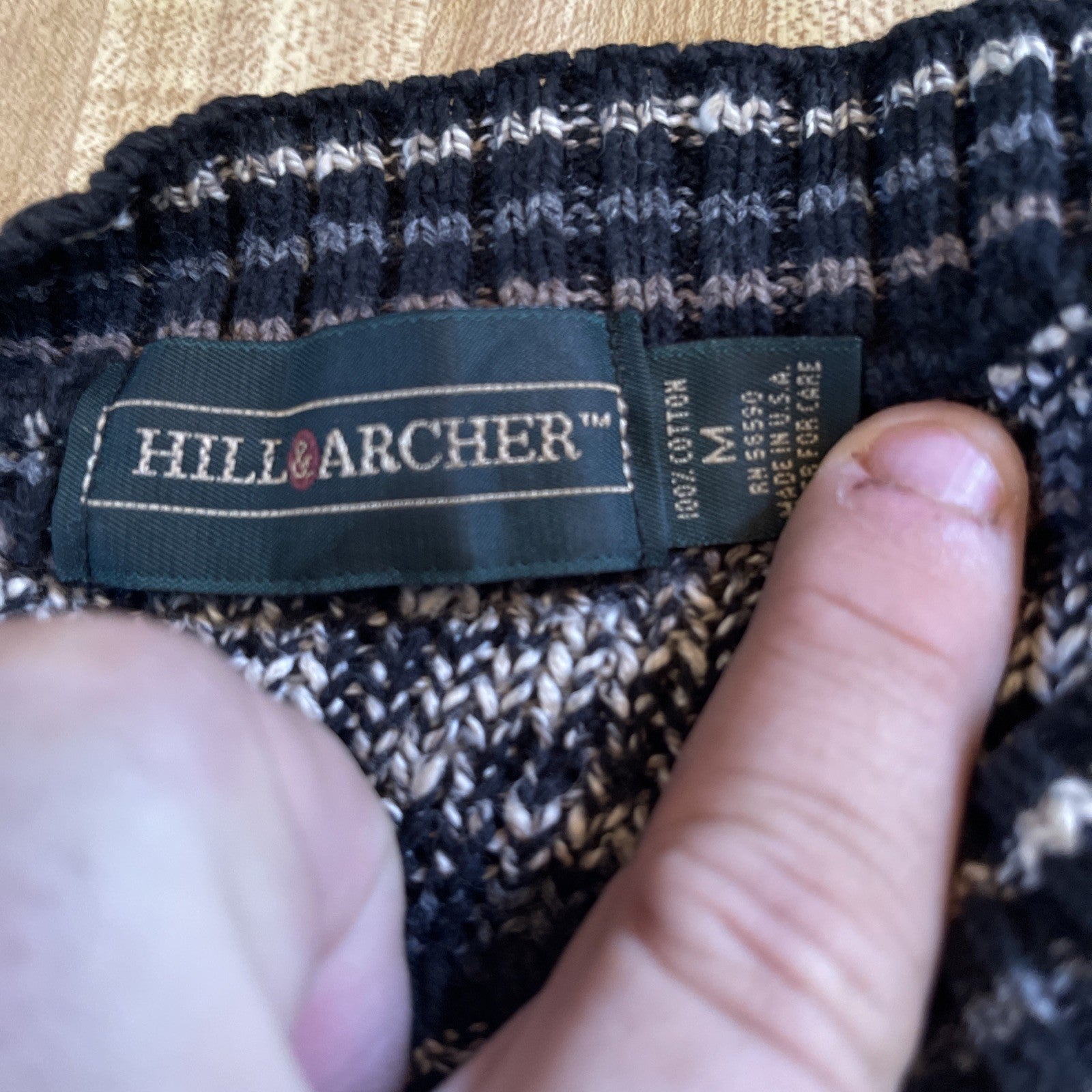 Vintage Hill & Archer Sweater Medium