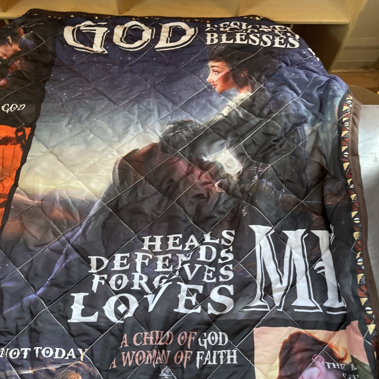 Religious Graphic  Blanket