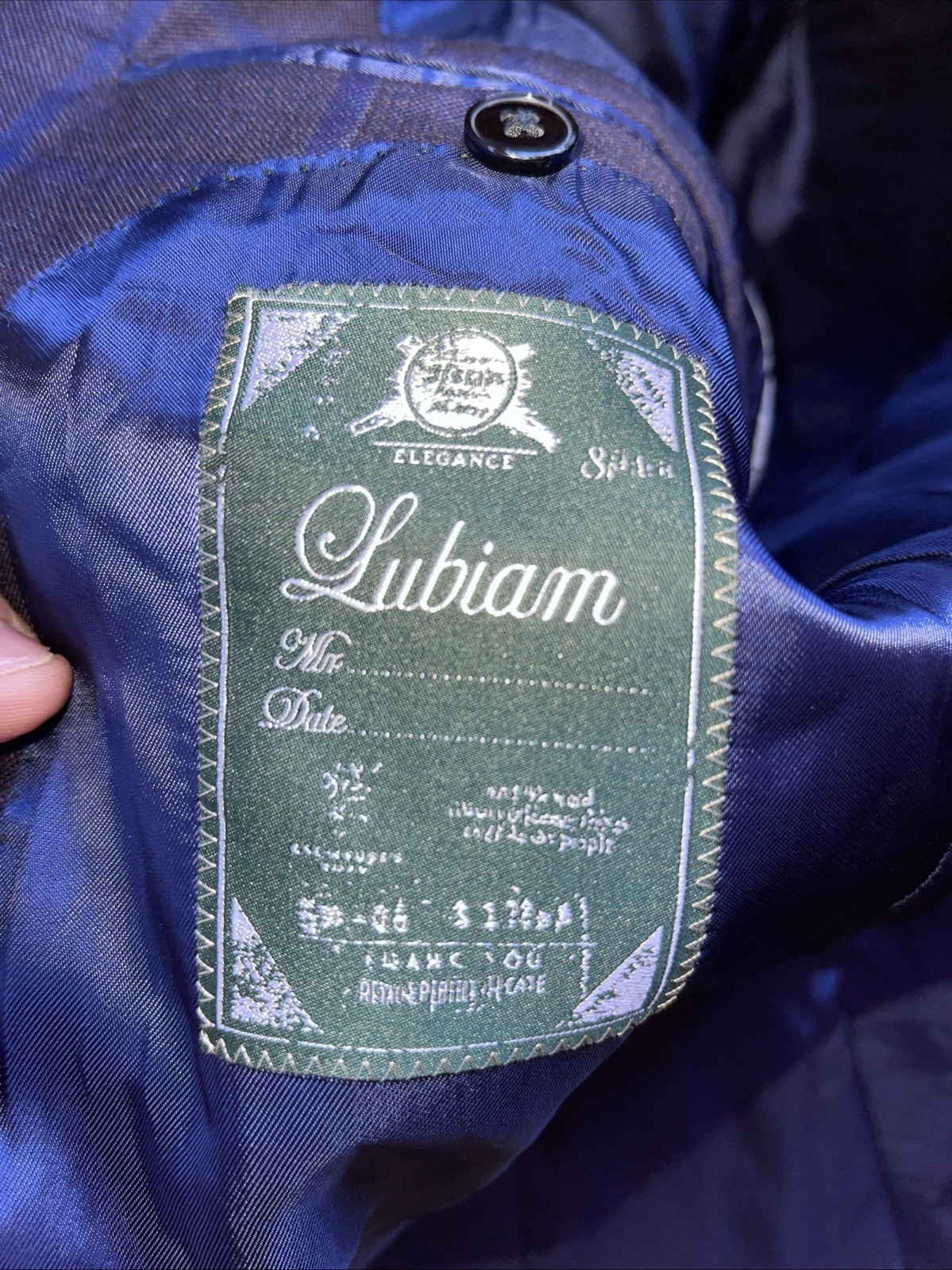 Lubiam Ing Loro Piana Blazer 52