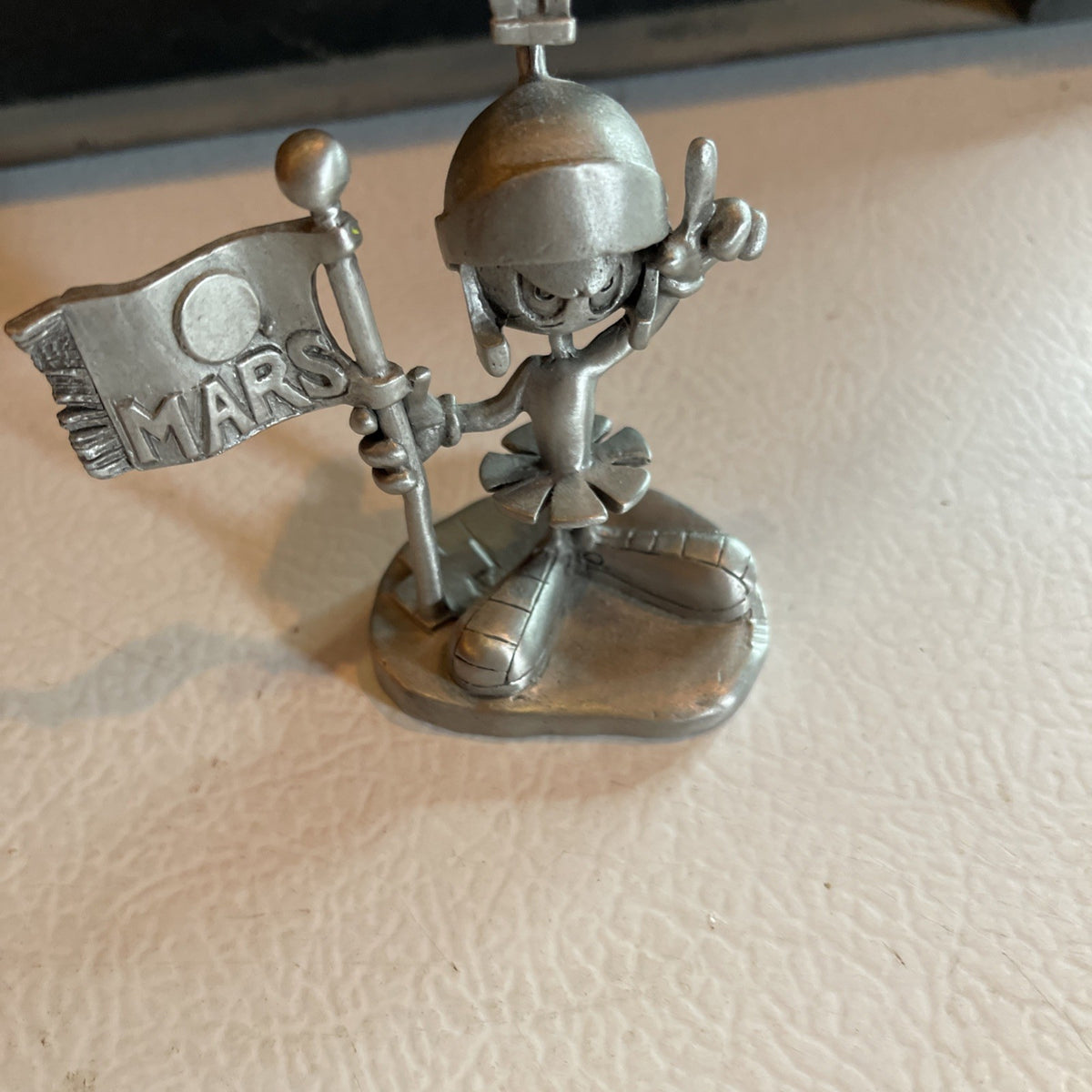 Extremely Rare HTF Vintage Marvin The Martian Pewter Figure