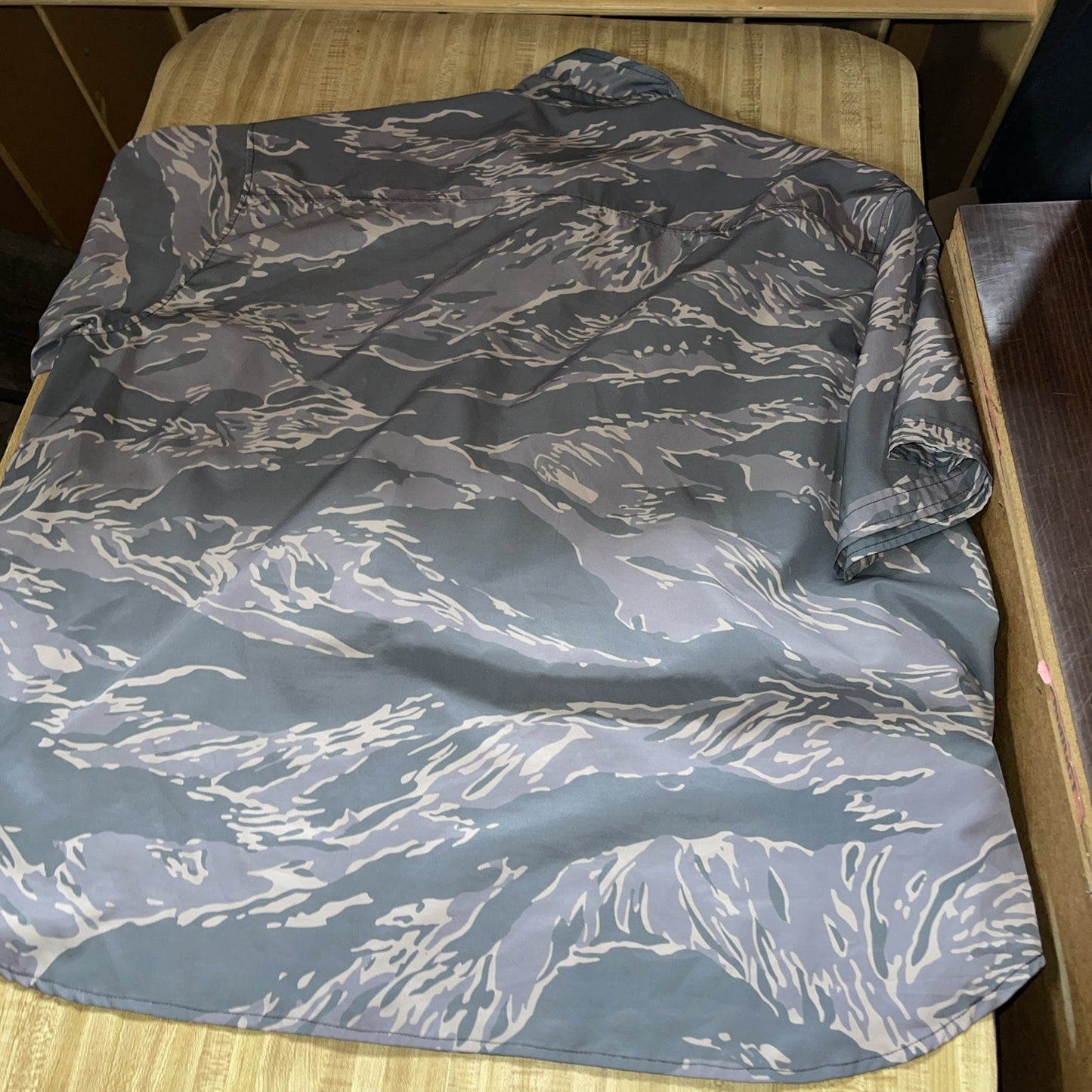 Greater Half Camo Button Up 4XL