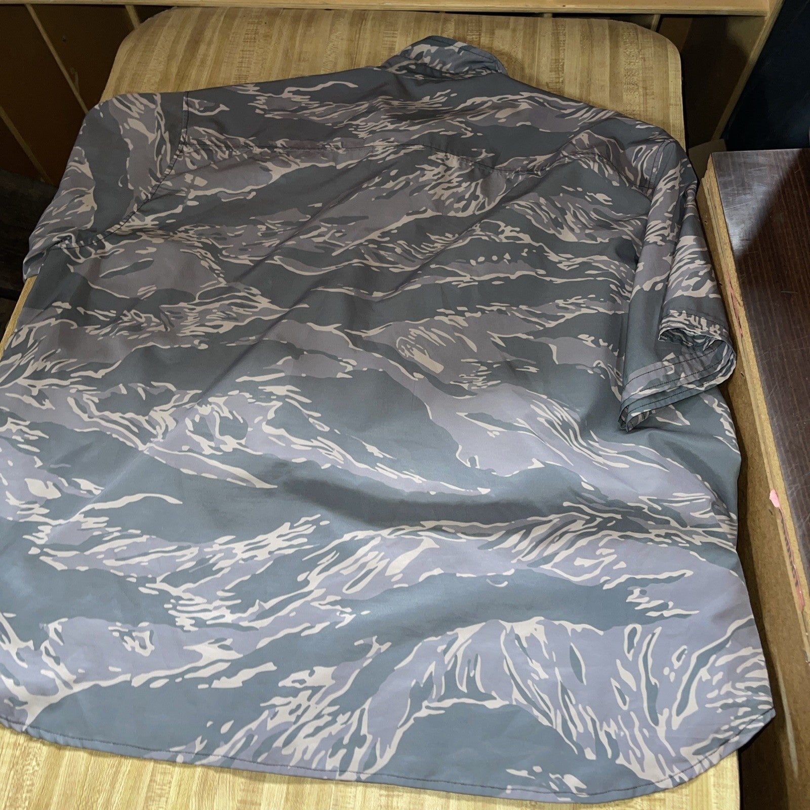 Greater Half Camo Button Up 4XL