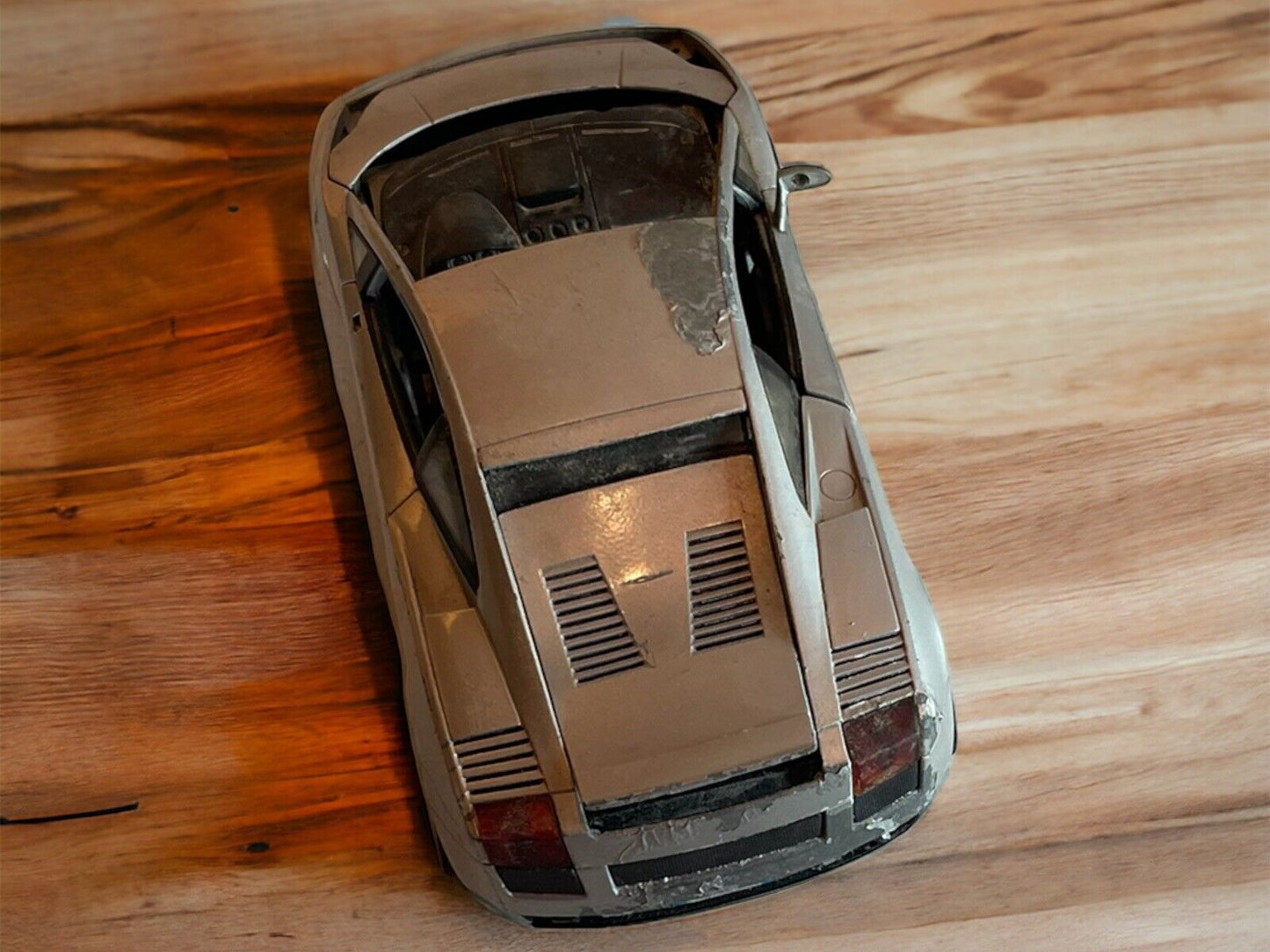 Diecast Lamborghini As Is Missing Headlights, Windows