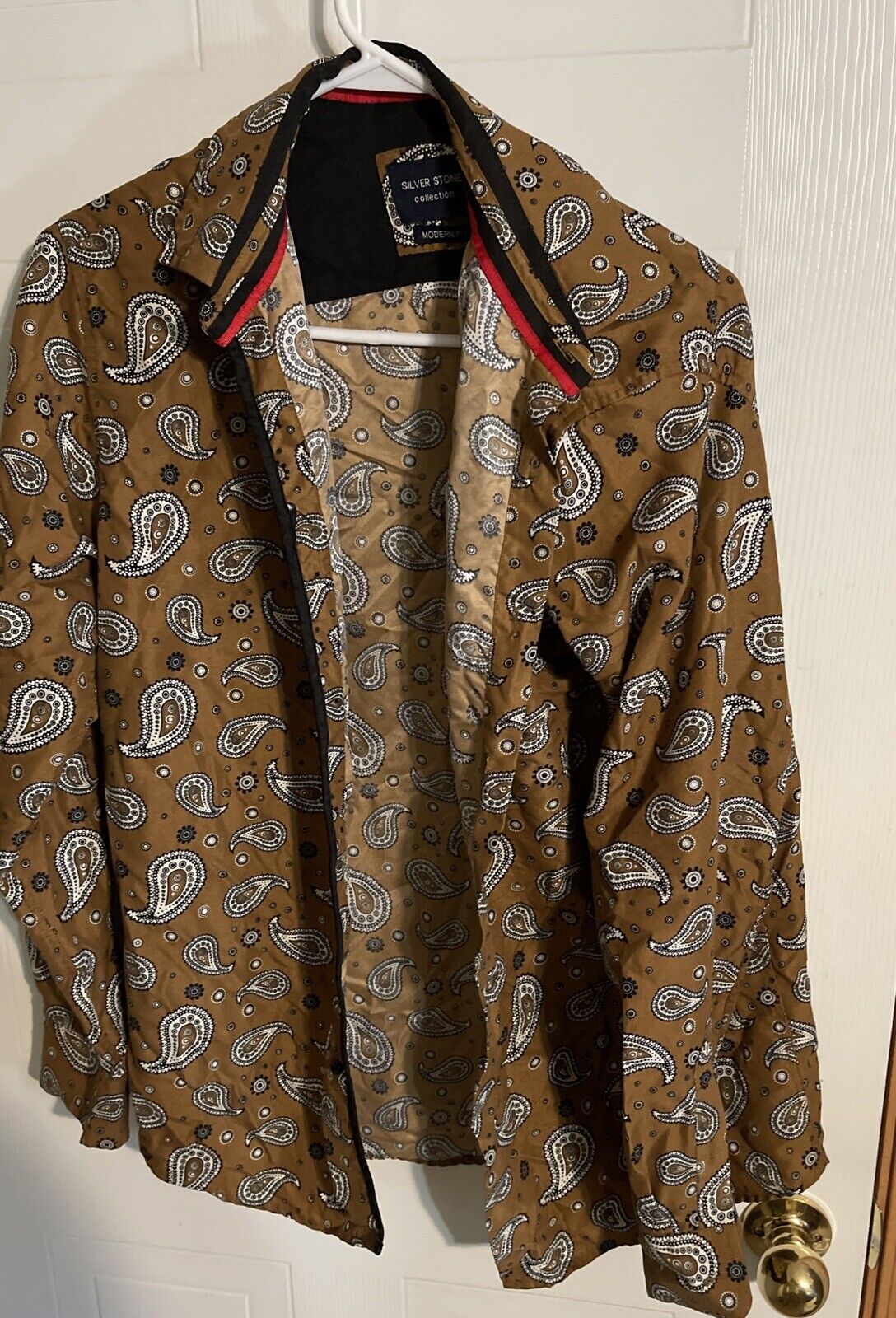 silver stone collection shirt Large 