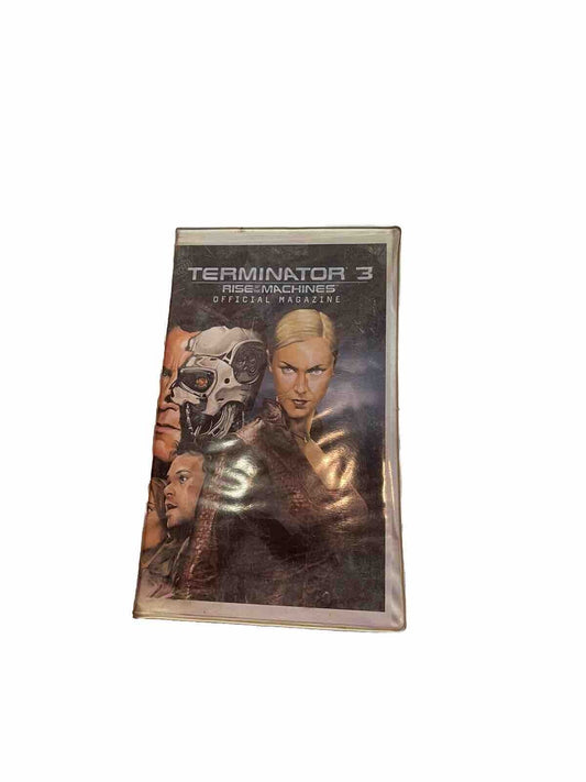 terminator 3 rise of the machines Official Magazine VHS 