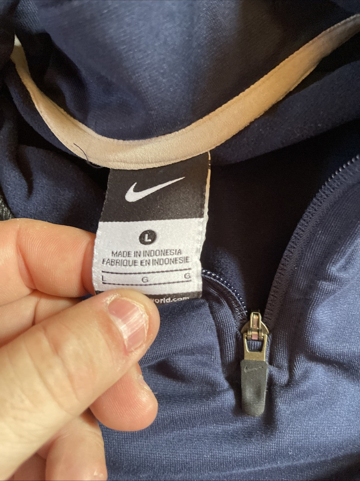 Nike Penn State Quarter Zip Large 