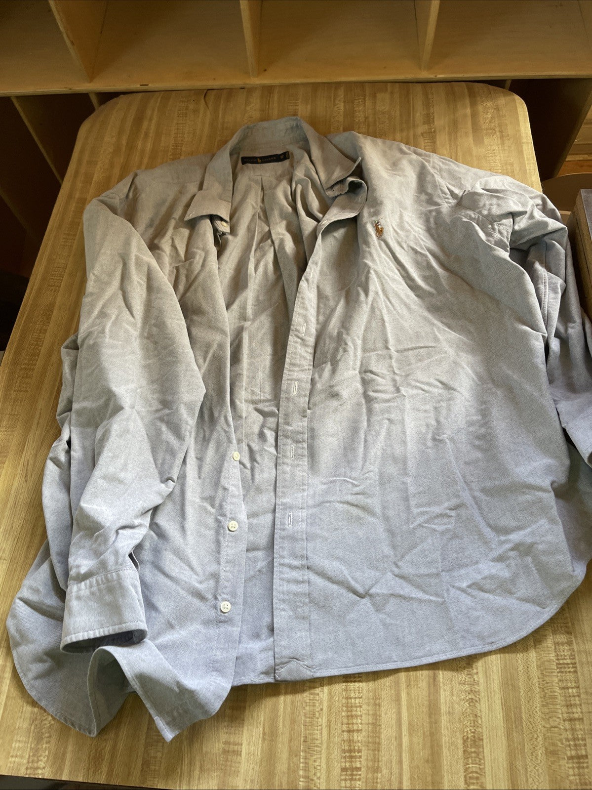 Ralph Lauren Button Down 3XB Flesh Pony