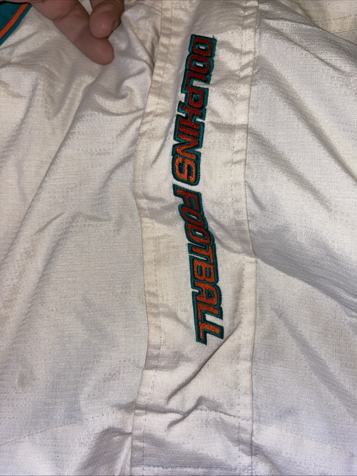 Vintage Reebok On Field Miami Dolphins Jacket XL