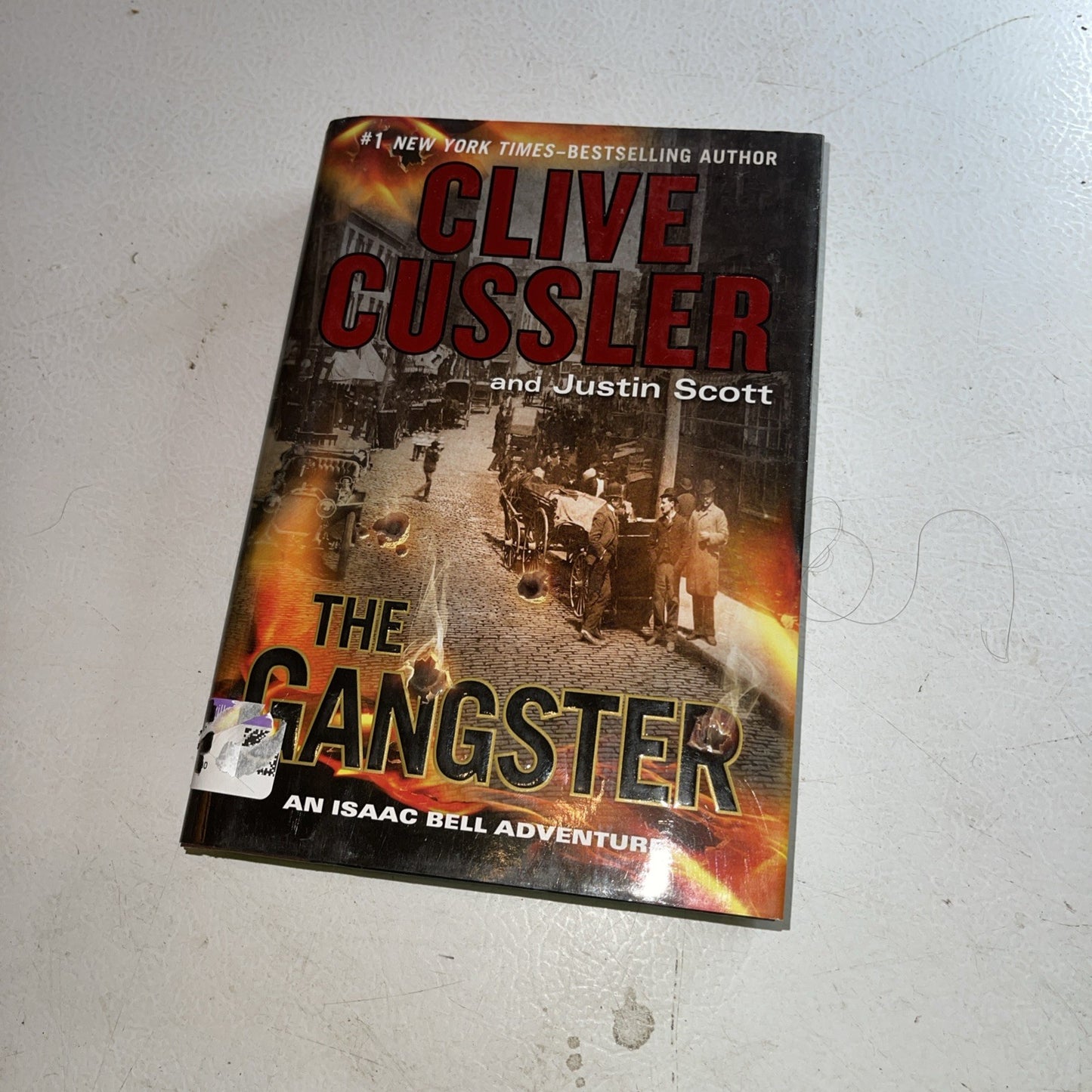Gangster by Justin Scott and Clive Cussler (2016, Hardcover)