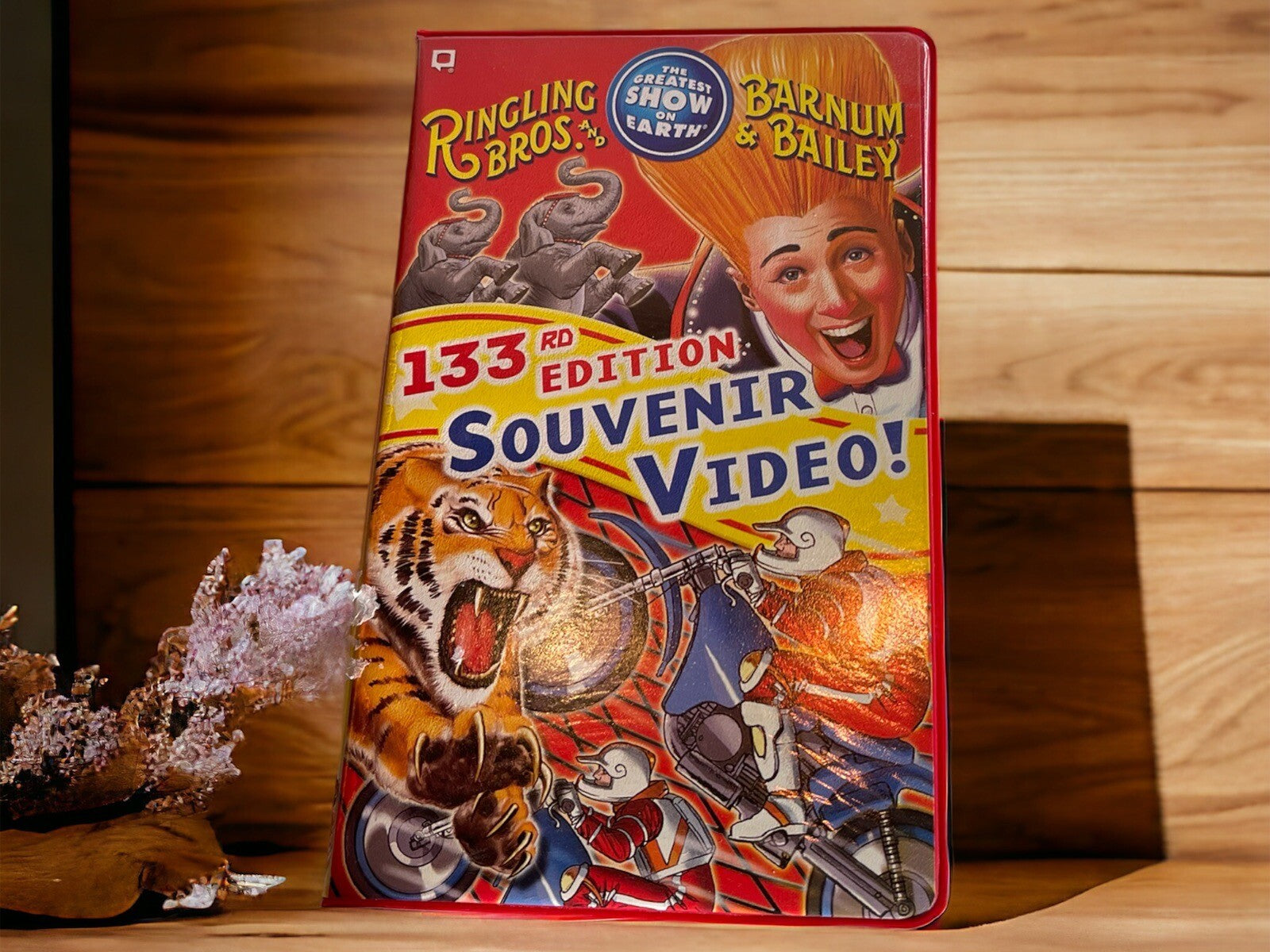 RINGLING BROS. & BARNUM & BAILEY 133RD EDITION SOUVENIR VIDEO! VHS.