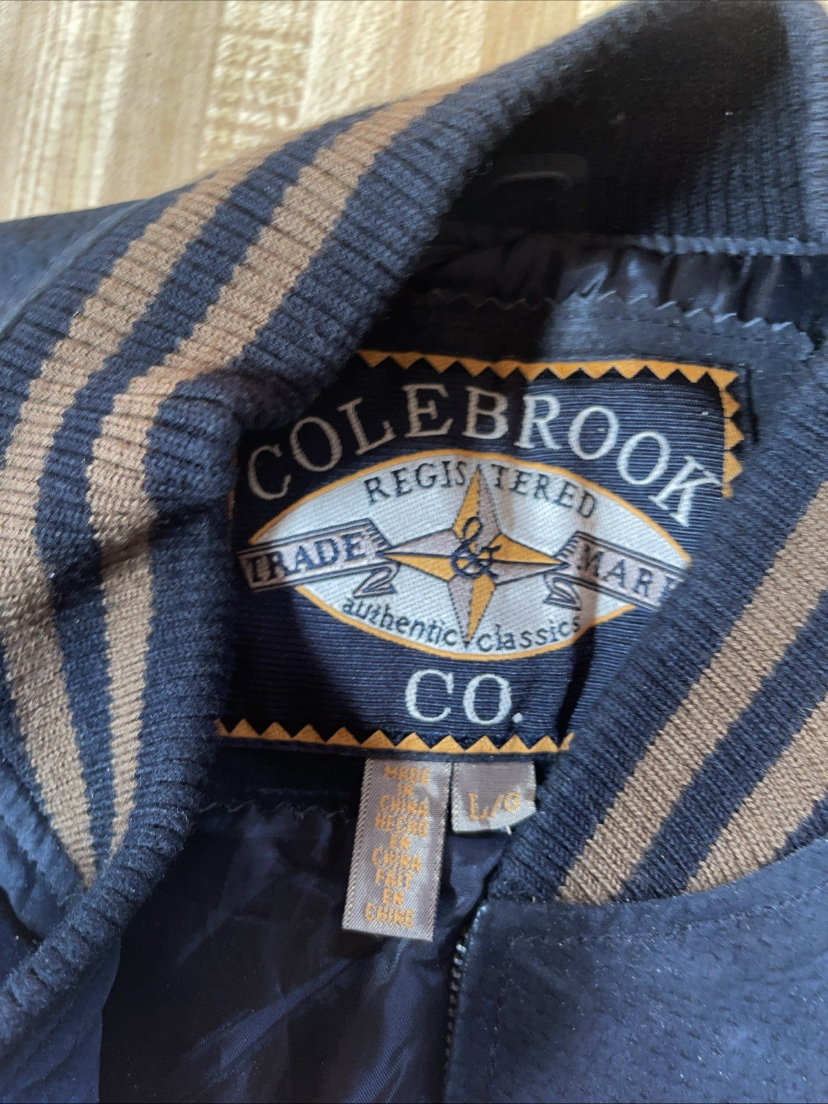 Colebrook Co Varsity Jacket Large 