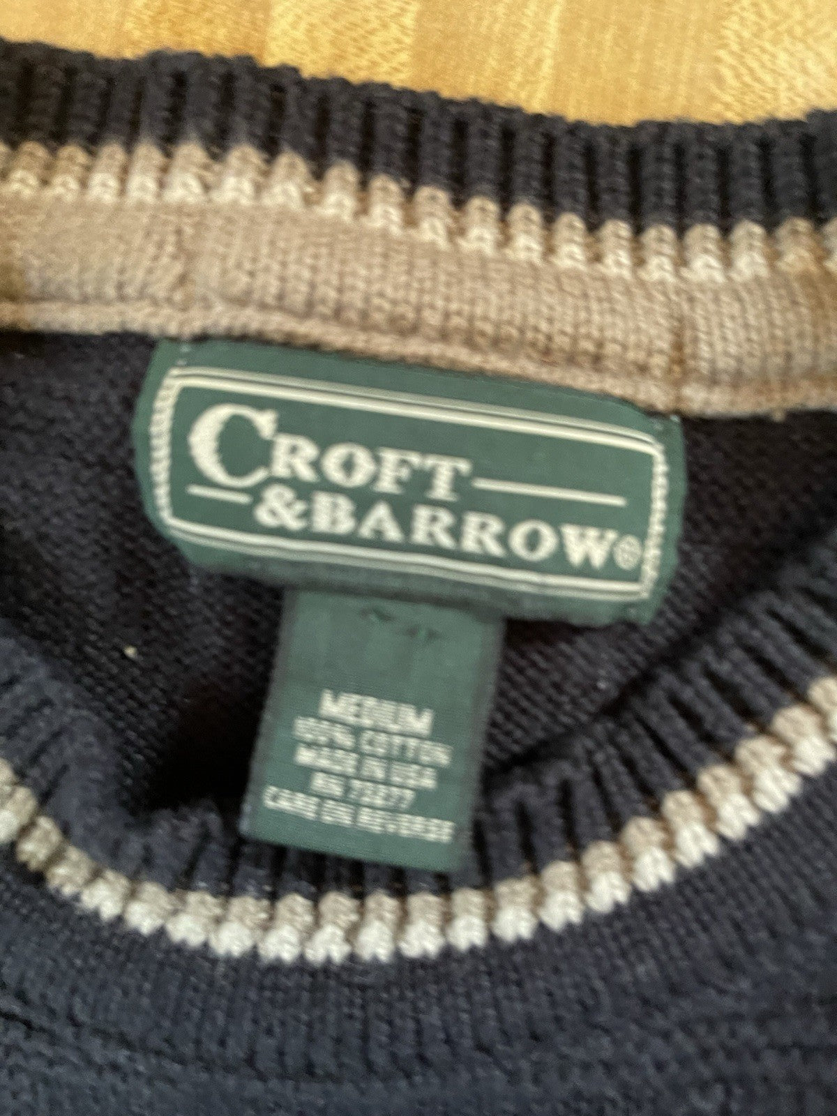 Vintage Croft And Barrow Sweater Medium 