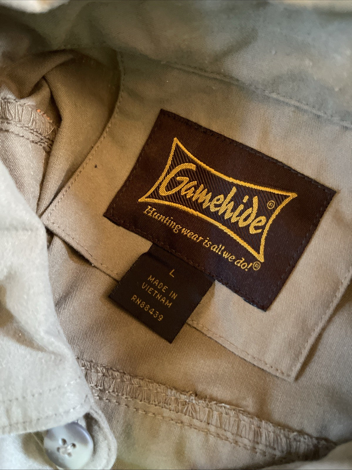gamehide shirt Large 
