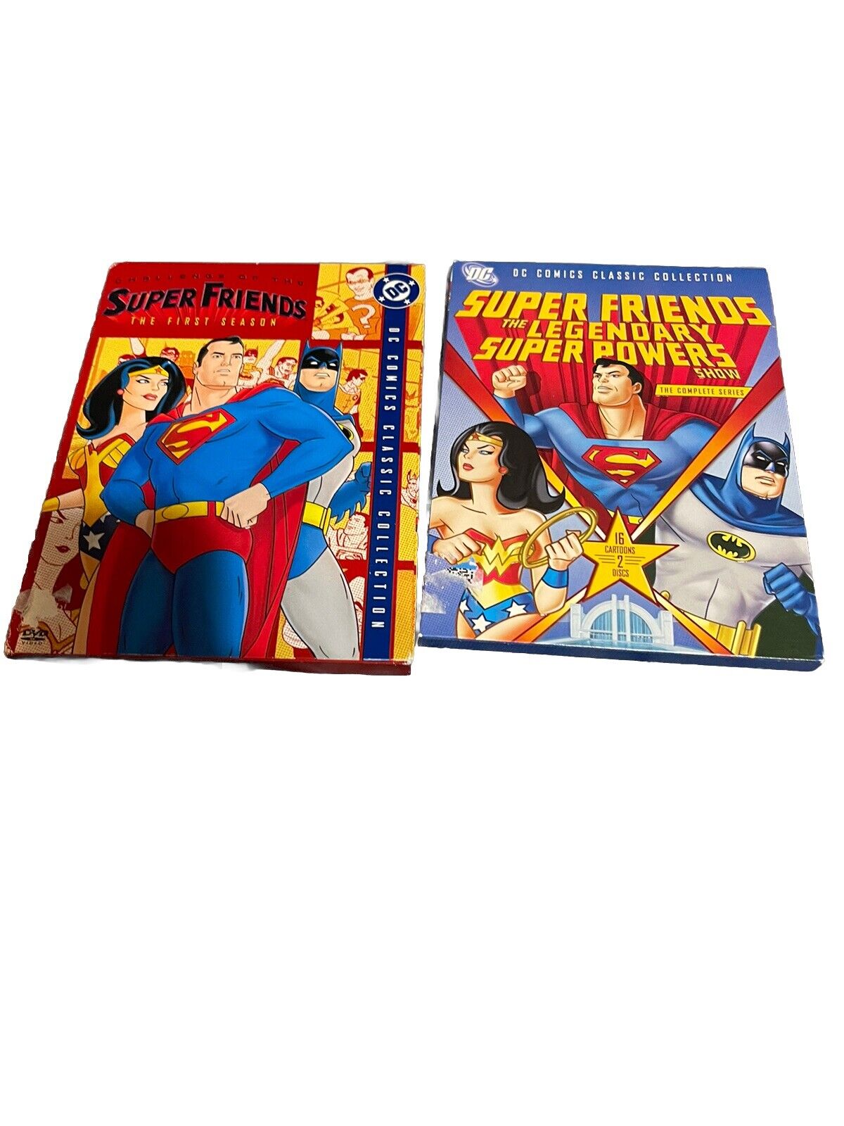 Super Hero Cartoon DVD Lot