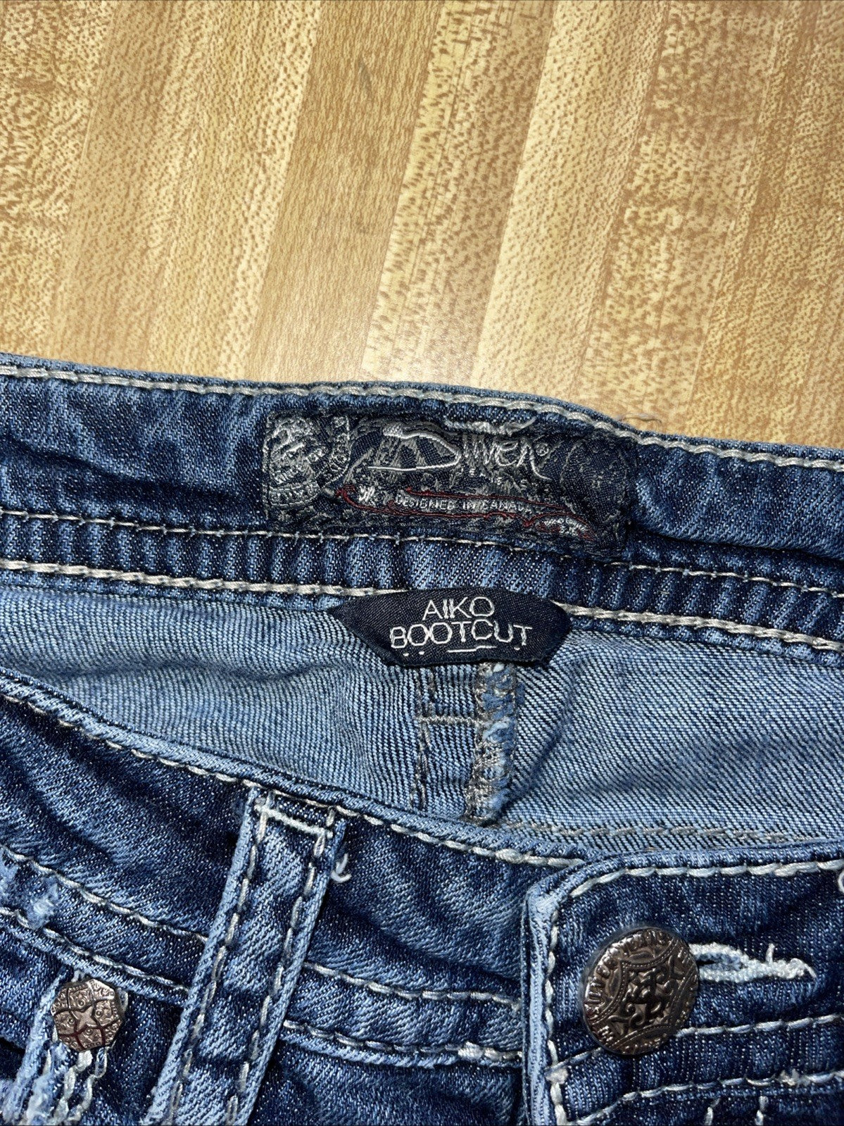 Silver Aiko Bootcut Jeans 28/33