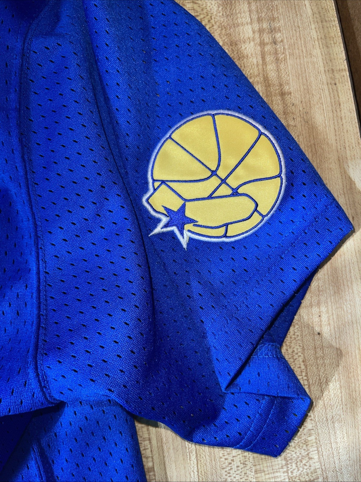 Mitchell & Ness Golden State Warriors Baseball Style Jersey XXL