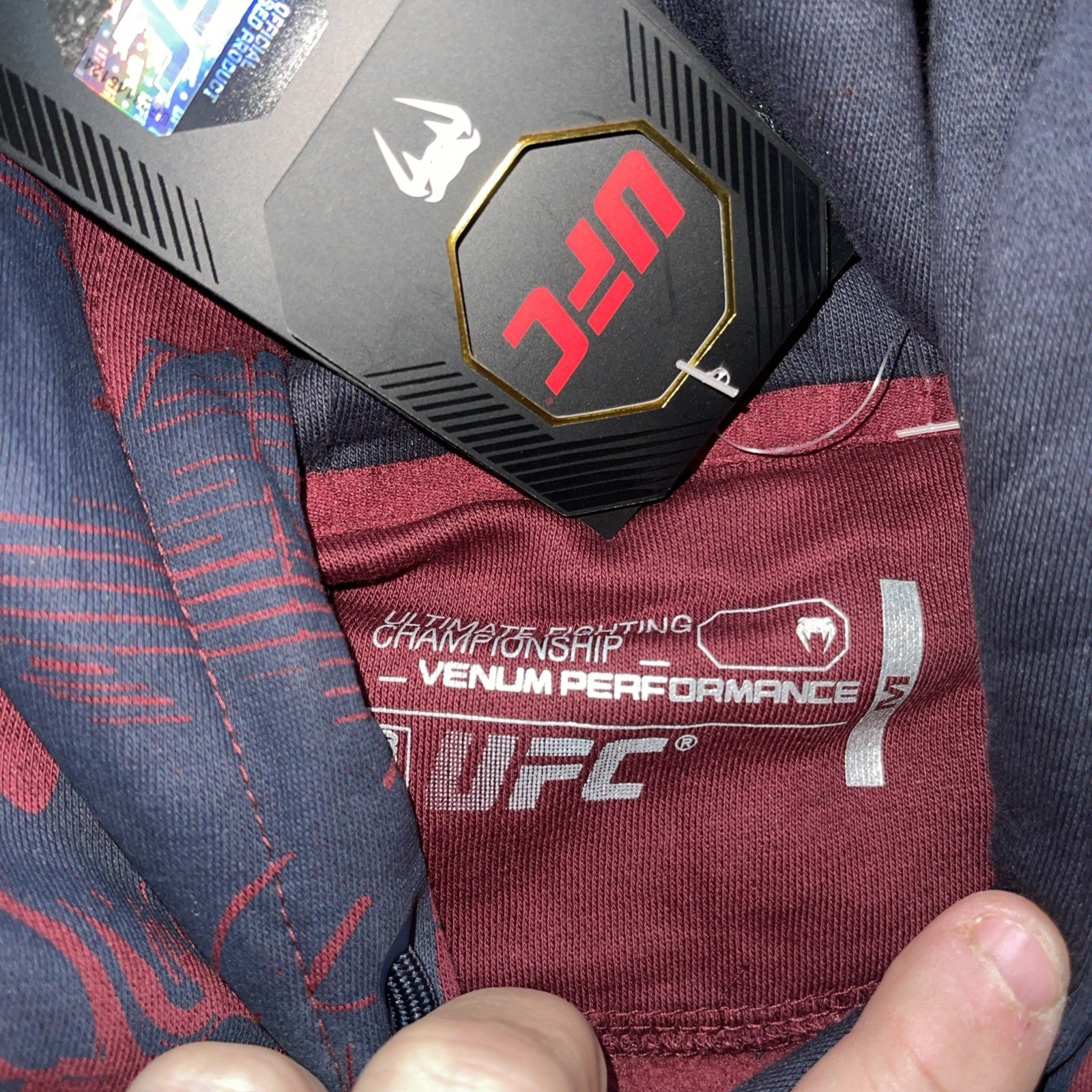 UFC X Venum Hoodie Medium NWT 