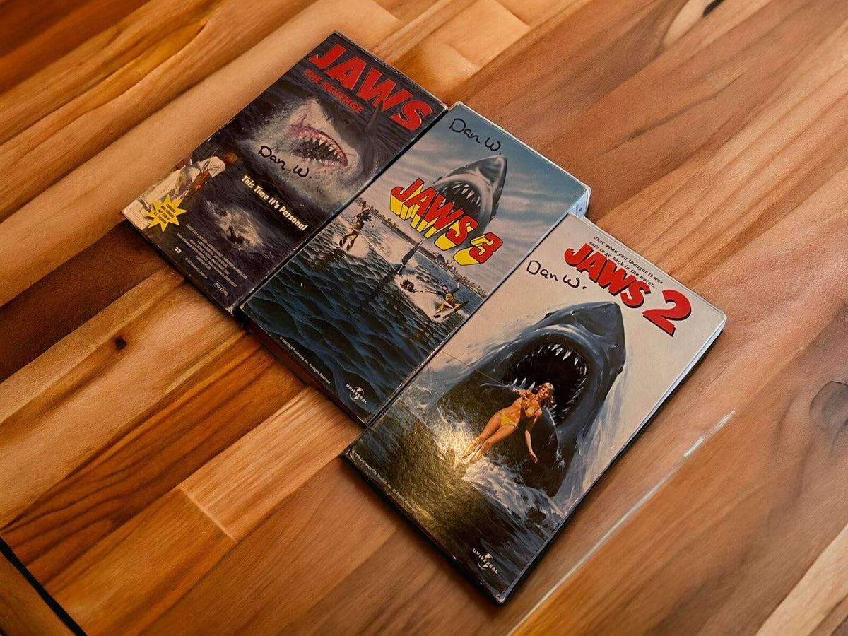 Jaws VHS Lot